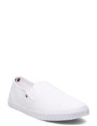 Tommy Hilfiger Canvas Slip-On Sneaker Vit