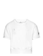 Champion Crewneck Croptop T-Shirt Vit