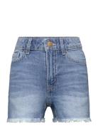 Lindex Shorts Denim High Waist Blå