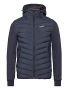 Superdry Sport Hooded Storm Hybrid Padded Jkt Marinblå