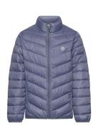 Jacket Quilted Fodrad Jacka Blue Color Kids