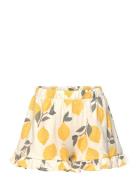 Lindex Shorts With Frill And Aop Multi/patterned