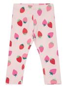 Lindex Leggings Strawberry Aop Rosa