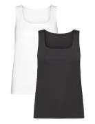 Vero Moda Maternity Vmmmillion Sl Square Top 2-Way Jrs 2Pack Multi/pat...