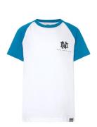 Mads Nørgaard Single Thorlino Raglan Tee Vit