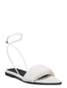 Ellye_Sandal_Napd Platta Sandaler White HUGO