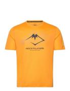 Fujitrail Logo Ss Top Sport T-shirts Short-sleeved Orange Asics
