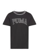 Puma Squad Tee B Sport T-shirts Short-sleeved Black PUMA