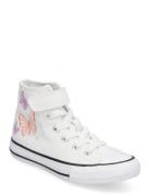 Converse Ctas 1V Hi White/Pink Phase/Grape Fizz Vit