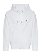 Polo Ralph Lauren Double-Knit Full-Zip Hoodie Vit