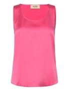 MOS MOSH Mmastrid Silk Tank Top Rosa