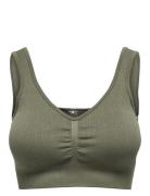 Only Play Onpdima-2 Seam Sports Bra Khaki Green