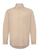 Les Deux Kent Light Oxford Shirt Beige