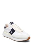 Polo Ralph Lauren Train 89 Suede & Oxford Sneaker Vit