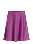 Vila Viellette Hw Short Skirt Lila