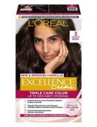 L'Oréal Paris L'oréal Paris Excellence Color Cream Kit 3 Darkest Brown...