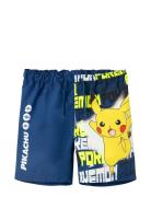 Name It Nkmmakhi Pokemon Swimshorts Noos Bfu Blå