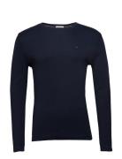 Tommy Jeans Tjm Original Rib Longsleeve Tee Marinblå