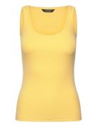 Lauren Ralph Lauren Stretch Cotton Tank Top Gul