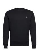 Fred Perry Crew Neck Sweatshirt Marinblå