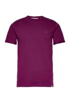 Nørregaard T-Shirt Tops T-shirts Short-sleeved Purple Les Deux