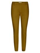 Mmabbey Night Pant Bottoms Trousers Slim Fit Trousers Green MOS MOSH