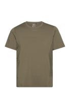 Adv Essence Ss Tee M Sport T-shirts Short-sleeved Khaki Green Craft