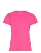 Adv Essence Ss Slim Tee W Sport T-shirts & Tops Short-sleeved Pink Cra...