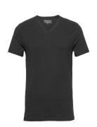 Bread & Boxers V-Neck T-Shirt Svart