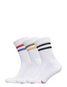 Danish Endurance Tennis Crew Socks 3-Pack Vit