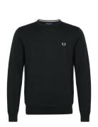 Classic C/N Jumper Tops Knitwear Round Necks Green Fred Perry