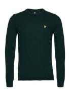 Lyle & Scott Crew Neck Lambswool Blend Jumper Grön