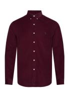 Polo Ralph Lauren Slim Fit Corduroy Shirt Burgundy