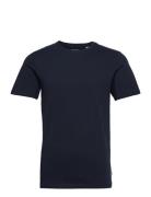 Jack & J S Jjeorganic Basic Tee Ss O-Neck Noos Marinblå