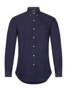 Polo Ralph Lauren Slim Fit Oxford Shirt Marinblå