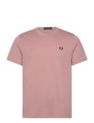 Fred Perry Crew Neck T-Shirt Rosa