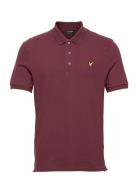 Lyle & Scott Plain Polo Shirt Lila