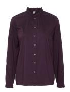 Culture Cuantoinett Button Shirt Burgundy