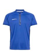 Pro Control Impact Polo M Sport T-shirts Short-sleeved Blue Craft