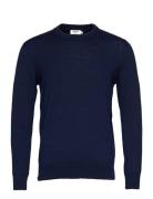 FRENN Daniel Merino Wool Pullover Marinblå