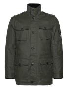 Jofama Arthur Canvas Field Jacket Khaki Green