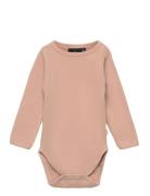 Bodystocking Bodies Long-sleeved Pink Sofie Schnoor Baby And Kids