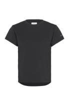 Sun Trek Ss Tee Sport T-shirts & Tops Short-sleeved Black Columbia Spo...