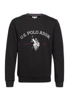 U.S. Polo Assn. Uspa Sweatshirt Brant Men Svart