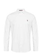 Uspa Shirt Flex Calvert Men Tops Shirts Casual White U.S. Polo Assn.