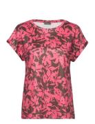 Frseen Tee 1 Tops T-shirts & Tops Short-sleeved Pink Fransa