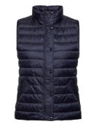 GANT Light Down Gilet Marinblå