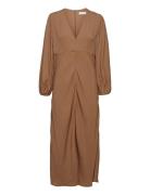 Dua Dresses Maxiklänning Festklänning Brown IVY OAK