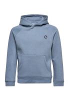 Kronstadt Lars Kids Organic/Recycled Hoodie Blå