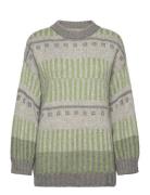 The Knotty S Ethno Unisex Sweater Grön